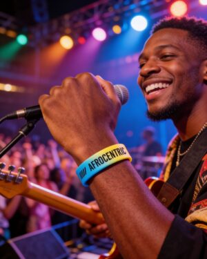 Afrocentric Silicone Wristband
