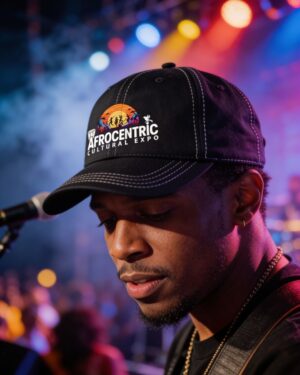 Afrocentric Black Cap