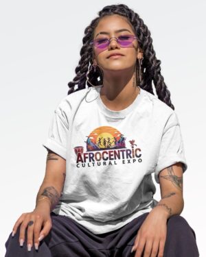 Afrocentric White Tshirt